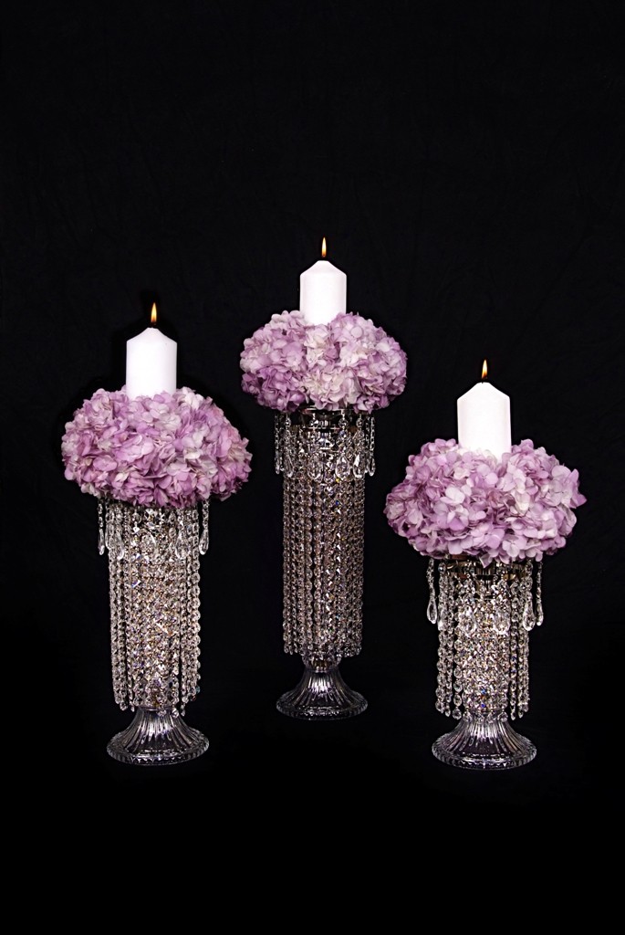 CD80  Crystal Candlesticks in 13